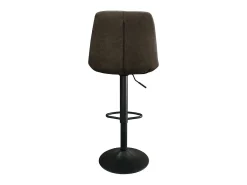 Taburete de bar estilo vintage color marrón oscuro. Colección HOLLA.