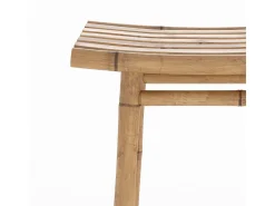Taburete de bar exterior en bambú 74 cm - Vadella