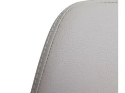 Taburete de bar giratorio MCW-C43, taupe