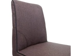 Taburete de bar giratorio MCW-H72, marrón