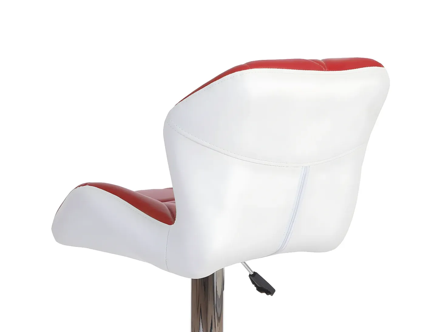 Taburete de bar MCW-A92, rojo