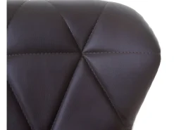 Taburete de bar MCW-A92 (set de 2), marrón