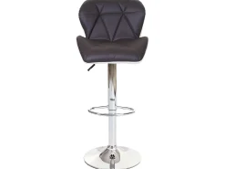 Taburete de bar MCW-A92 (set de 2), marrón