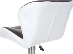 Taburete de bar MCW-A92 (set de 2), marrón