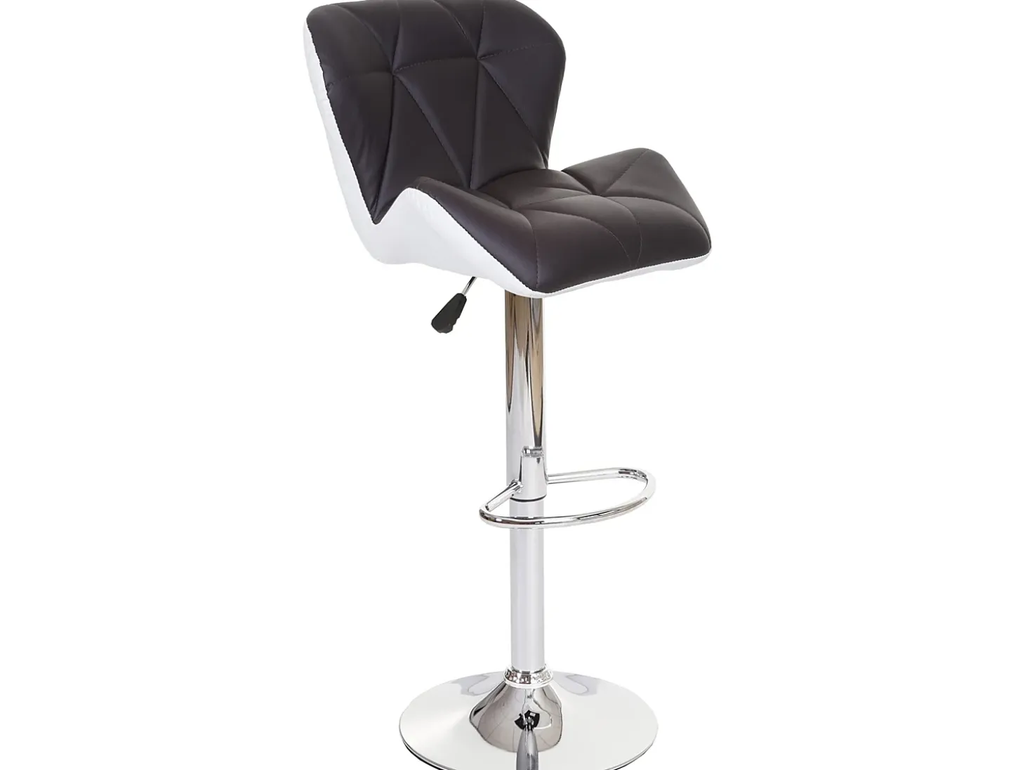 Taburete de bar MCW-A92 (set de 2), marrón
