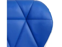 Taburete de bar MCW-A92 (set de 2), azul