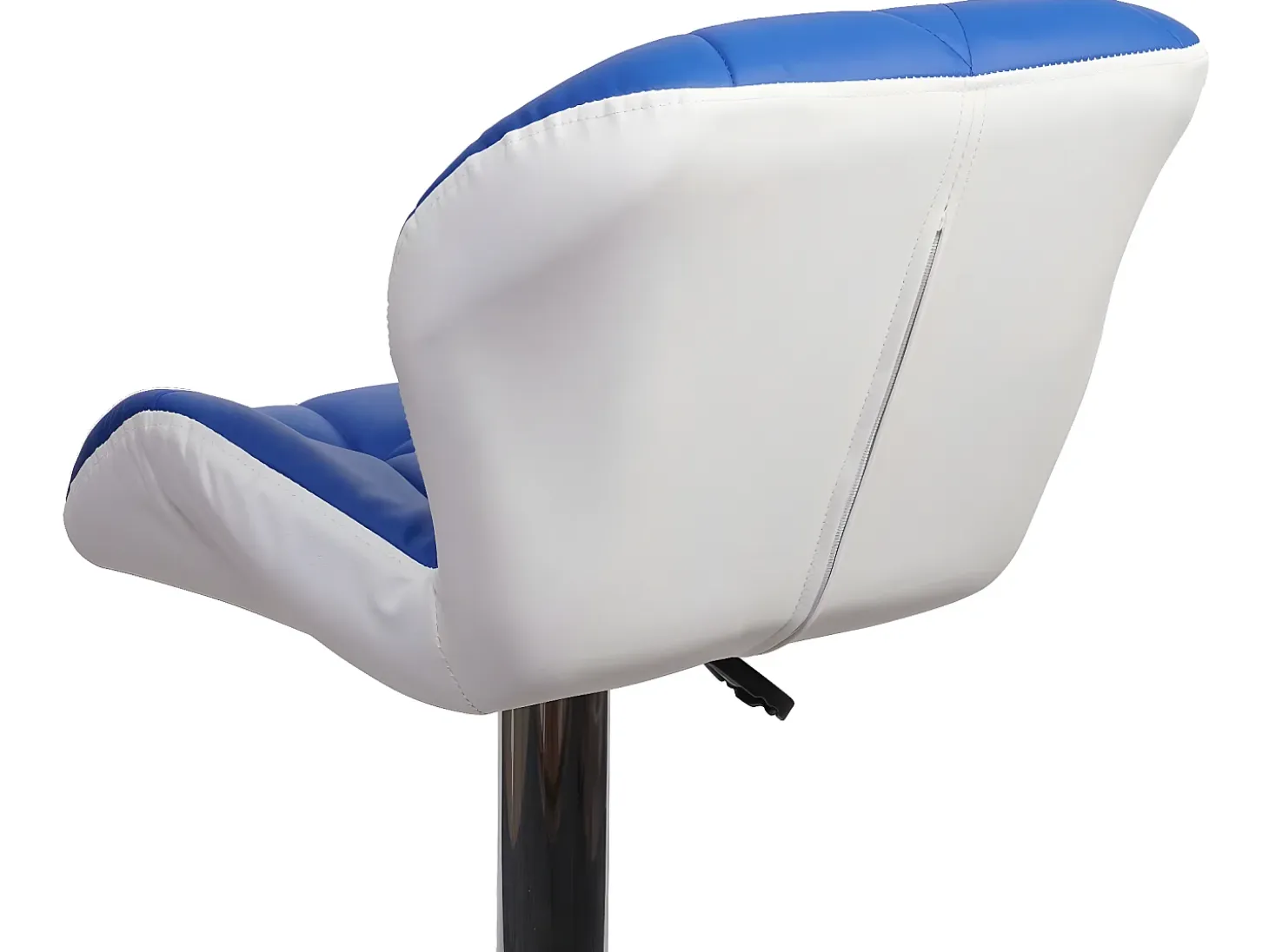 Taburete de bar MCW-A92 (set de 2), azul
