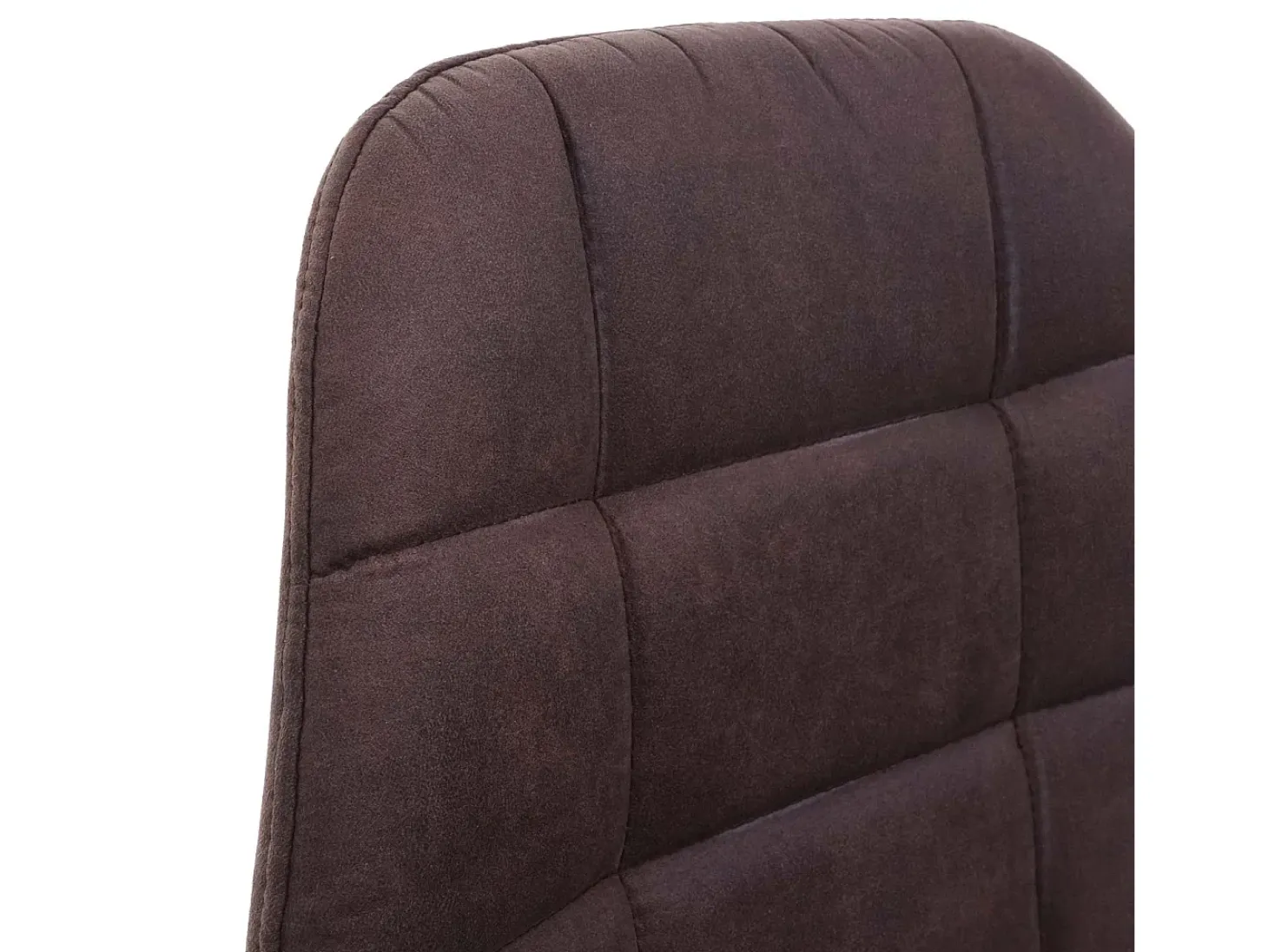 Taburete de bar MCW-A67 (set de 2), vintage marrón oscuro, textil