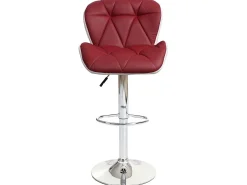 Taburete de bar MCW-A92 (set de 2), burdeos