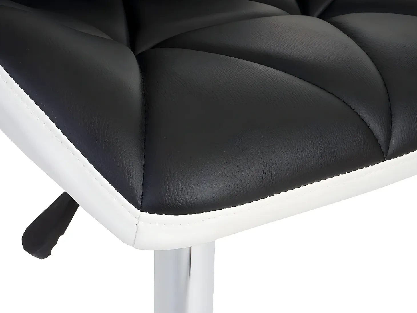 Taburete de bar MCW-A92 (set de 2), negro