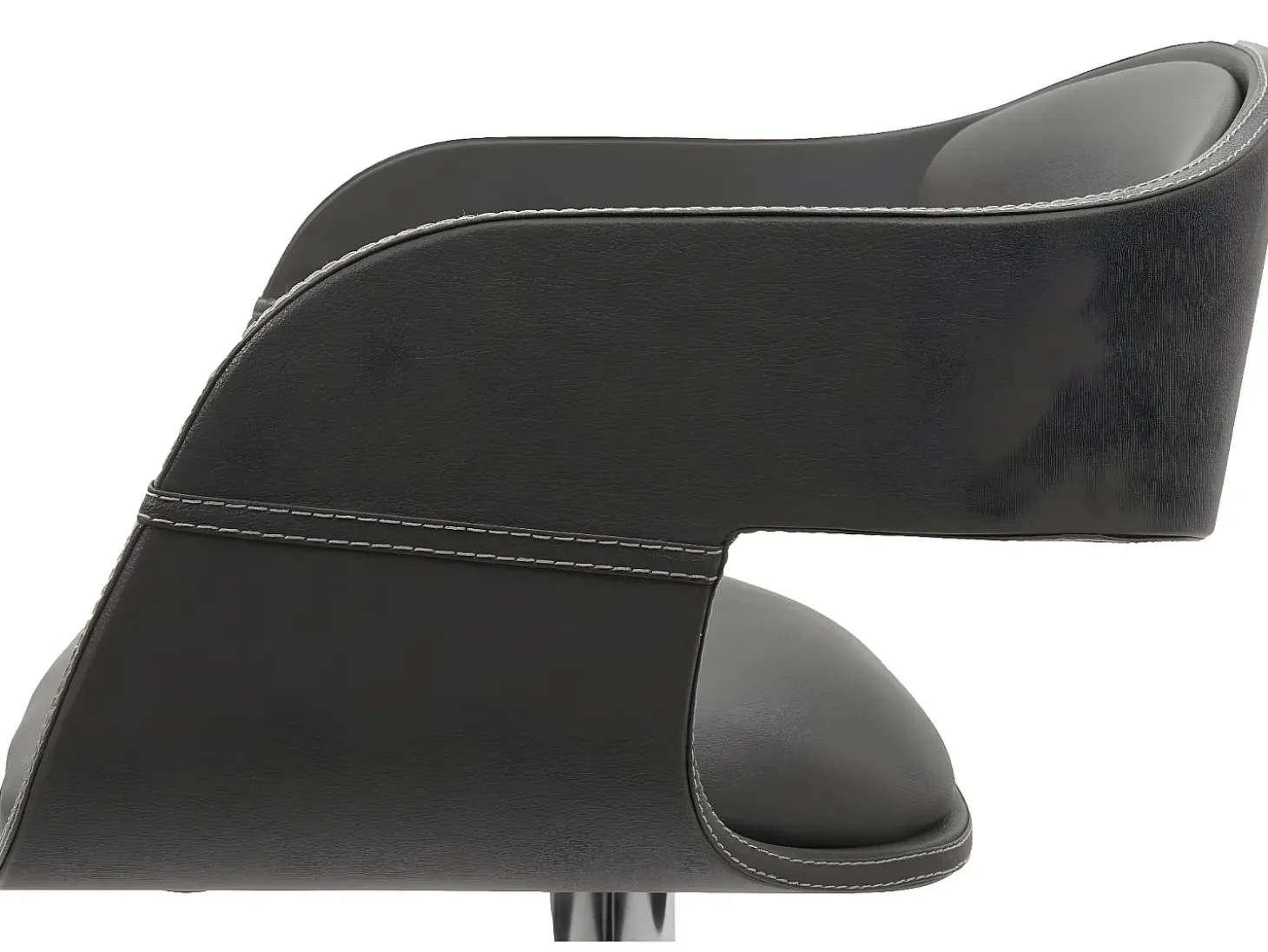 Taburete de bar MCW-A47b, gris mate