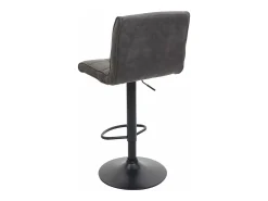 Taburete de bar MCW-B13, vintage gris oscuro