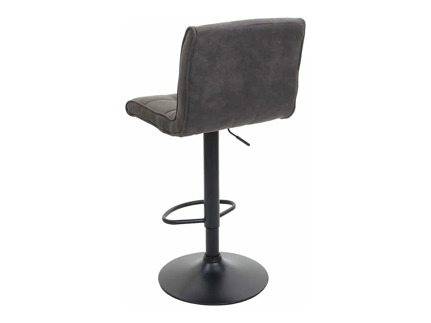 Taburete de bar MCW-B13, vintage gris oscuro