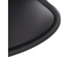 Taburete de bar MCW-B14 (juego de 2), negro