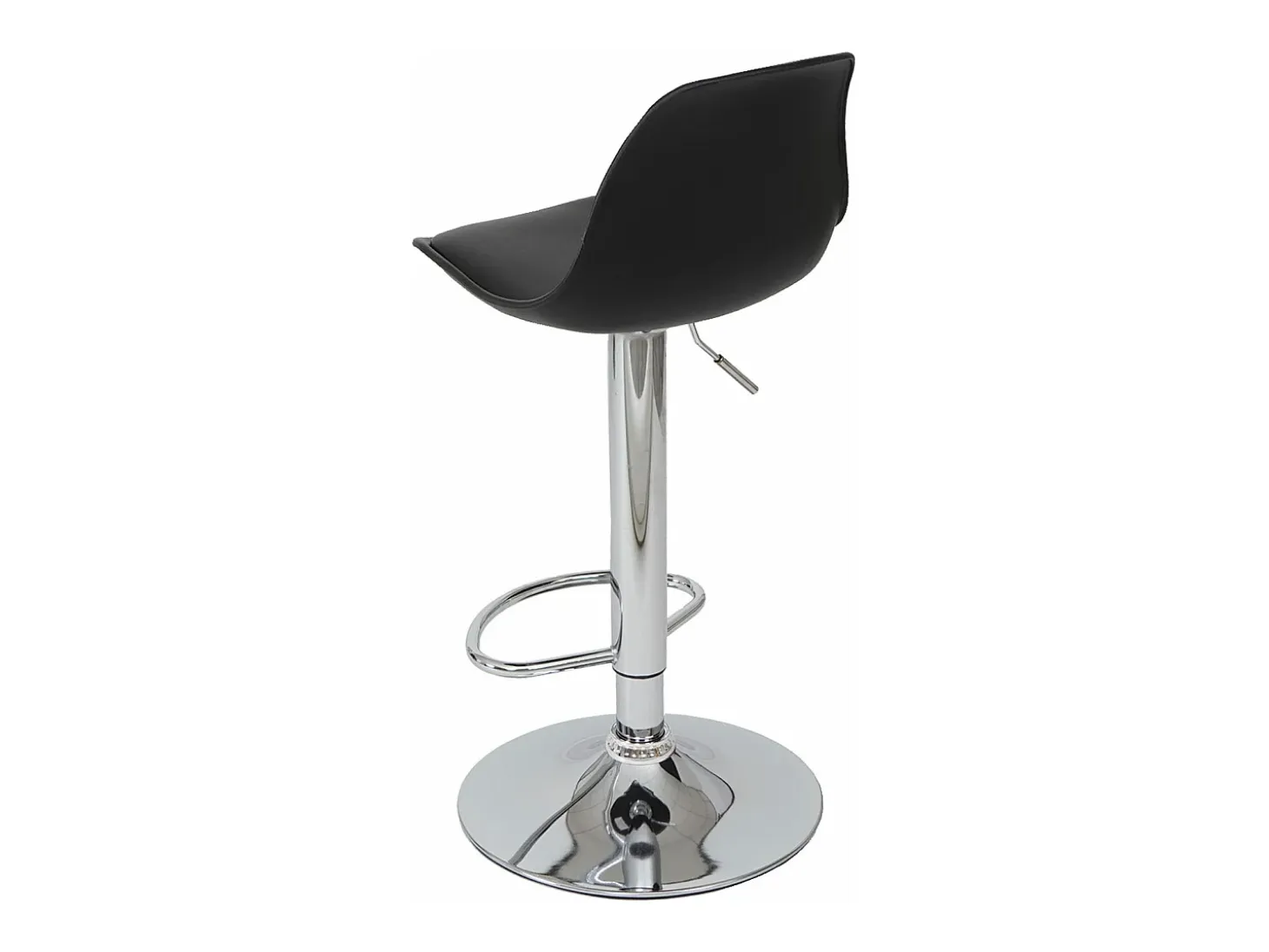Taburete de bar MCW-B14 (juego de 2), negro