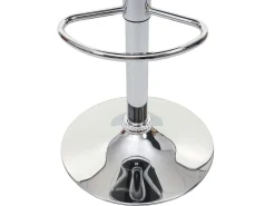 Taburete de bar MCW-F16 (juego de 2), rojo-negro