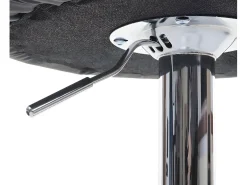 Taburete de bar MCW-F16 (juego de 2), gris-negro
