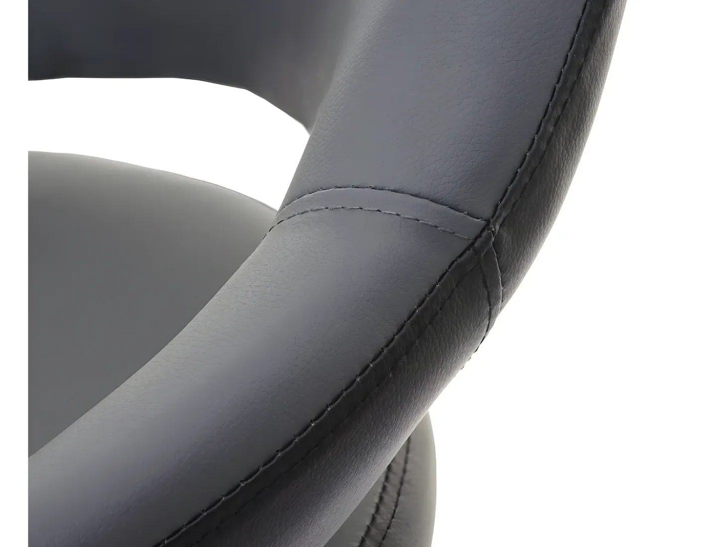 Taburete de bar MCW-F16 (juego de 2), gris-negro