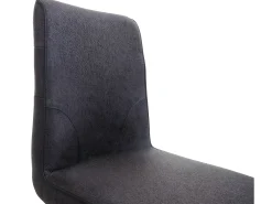 Taburete de bar MCW-H72, gris-marrón