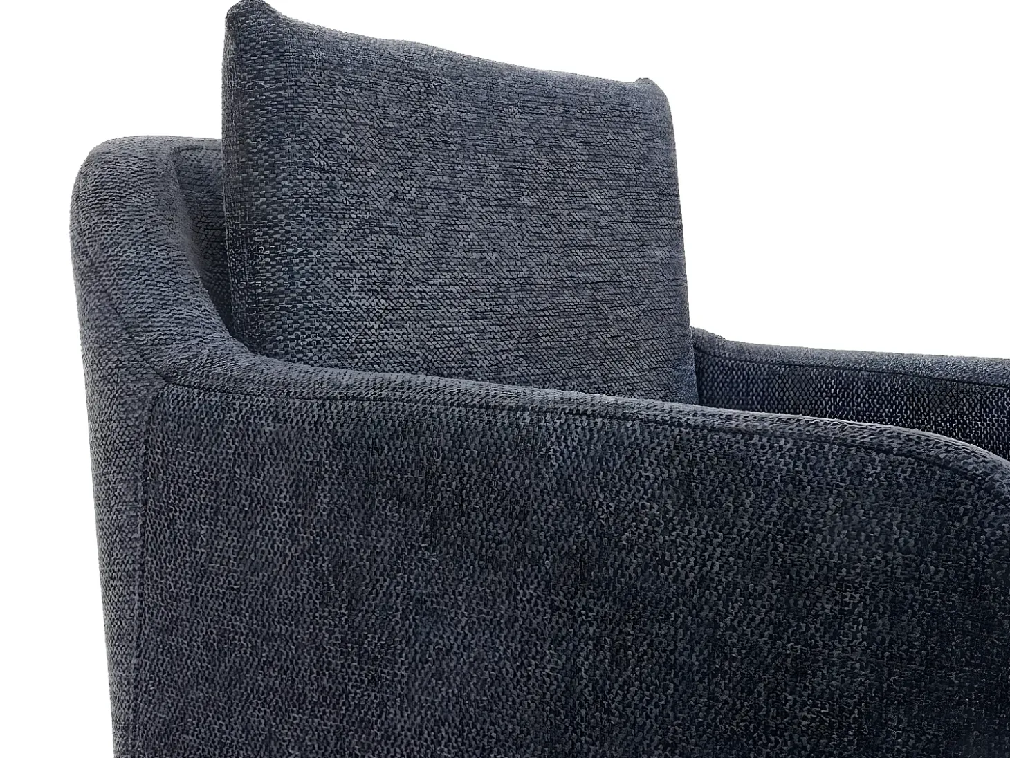 Taburete de bar MCW-H93, tela/textil gris oscuro
