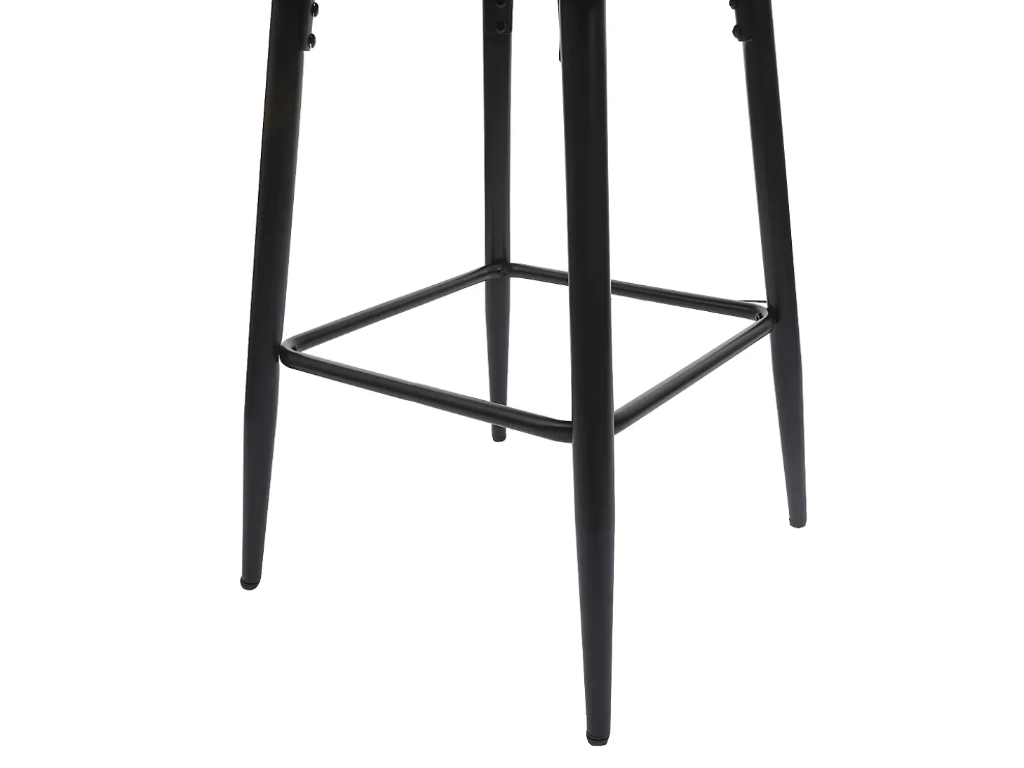 Taburete de bar MCW-H93, tela/textil gris oscuro