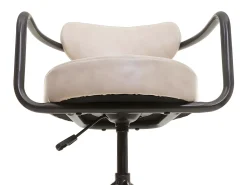 Taburete de bar MCW-H10f, beige vintage