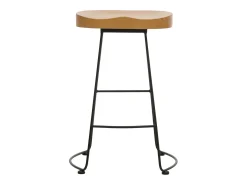Taburete de bar MCW-N25, naturaleza