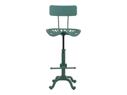 Taburete de bar MCW-N26, verde
