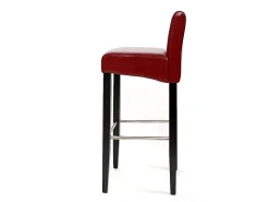 Taburete de bar N25 (set de 2), rojo