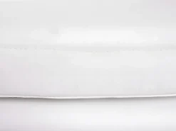 Taburete de bar Vaasa T381 (set de 2), polipiel, blanco