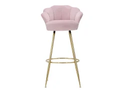 Taburete de bar Vienna rosa 55 x 53 x 110 cm