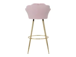 Taburete de bar Vienna rosa 55 x 53 x 110 cm