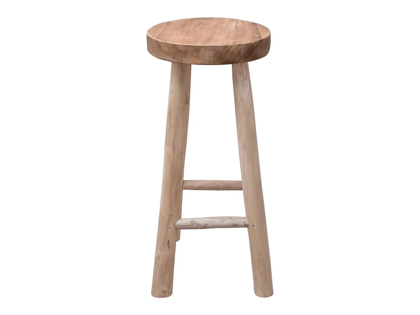 Taburete de cocina de madera de teca