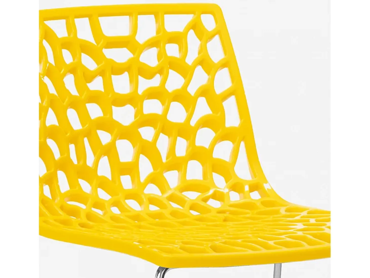 Taburete de Cocina Grand Soleil 74cm Design Spider Slitta - Amarillo
