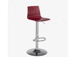 Taburete diseño mate altura regulable cocina bar Grand Soleil Imola Matt - Bordeaux