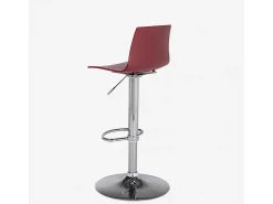 Taburete diseño mate altura regulable cocina bar Grand Soleil Imola Matt - Bordeaux