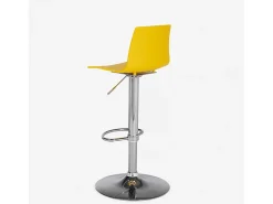 Taburete diseño mate altura regulable cocina bar Grand Soleil Imola Matt - Amarillo