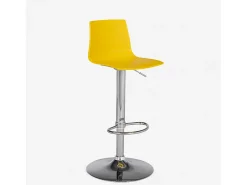 Taburete diseño mate altura regulable cocina bar Grand Soleil Imola Matt - Amarillo