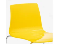 Taburete Para Bar y Cocina 64 cm Grand Soleil Mini Imola De Diseño - Amarillo