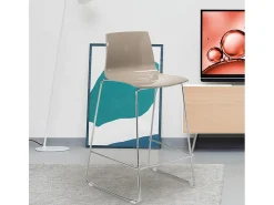 Taburete Para Bar y Cocina 64 cm Grand Soleil Mini Imola De Diseño - Beige