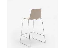 Taburete Para Bar y Cocina 64 cm Grand Soleil Mini Imola De Diseño - Beige