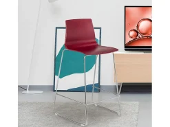 Taburete Para Bar y Cocina 64 cm Grand Soleil Mini Imola De Diseño - Bordeaux