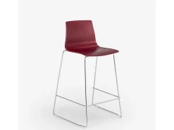 Taburete Para Bar y Cocina 64 cm Grand Soleil Mini Imola De Diseño - Bordeaux