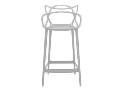 Taburete premium Beliano - Interior y exterior-Color Gris claro-Altura del asiento 66 cm