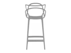 Taburete premium Beliano - Interior y exterior-Color Gris claro-Altura del asiento