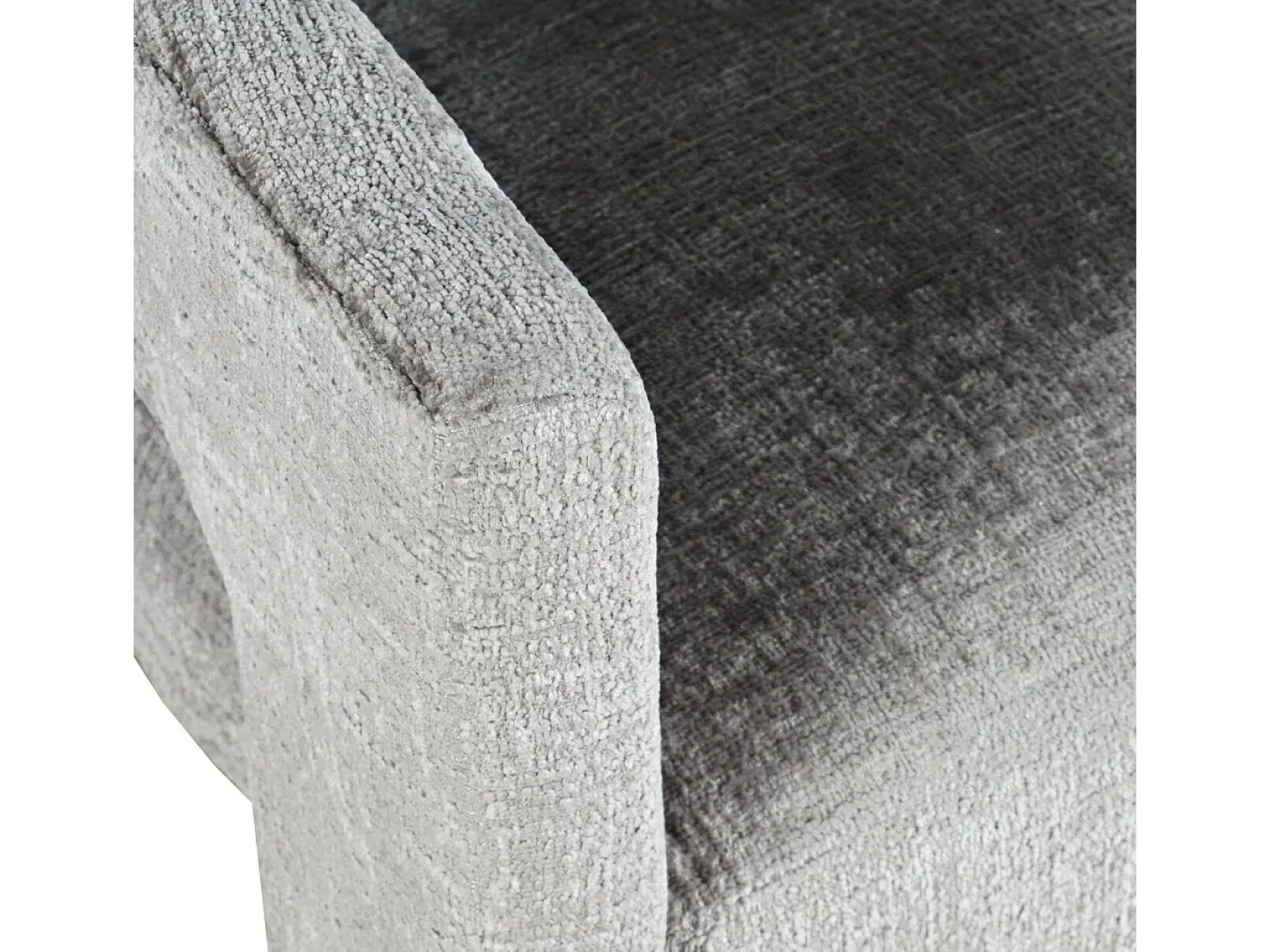 Taburete 61x89x57 cm gris plateado Leith LET71HG