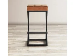 Taburete 38x74x38 cm marrón Avola AV1730-192S
