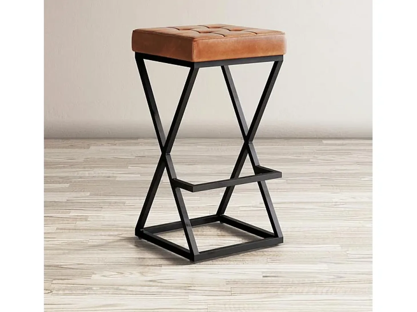 Taburete 38x74x38 cm marrón Avola AV1730-192S
