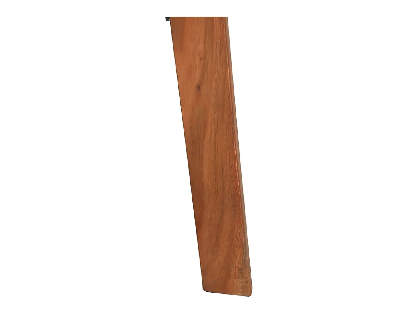 Taburetes de bar 2 piezas de cuero genuino y madera maciza de acacia