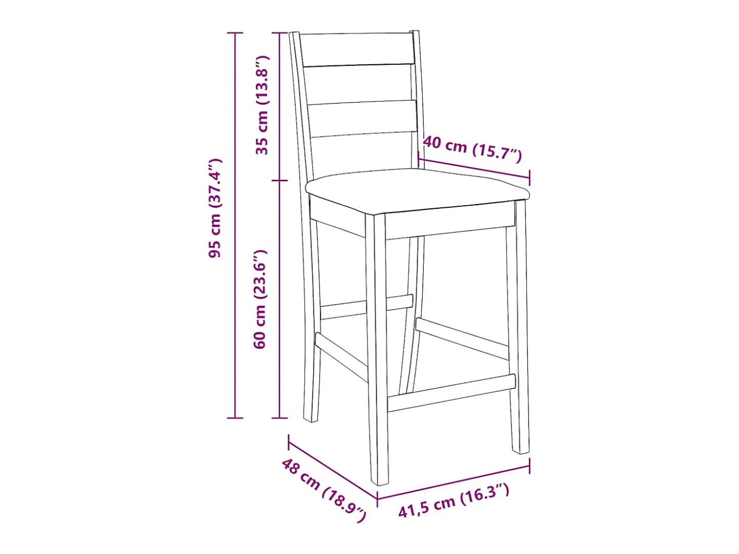 Taburetes de bar con cojines 2 uds madera maciza blanca caucho